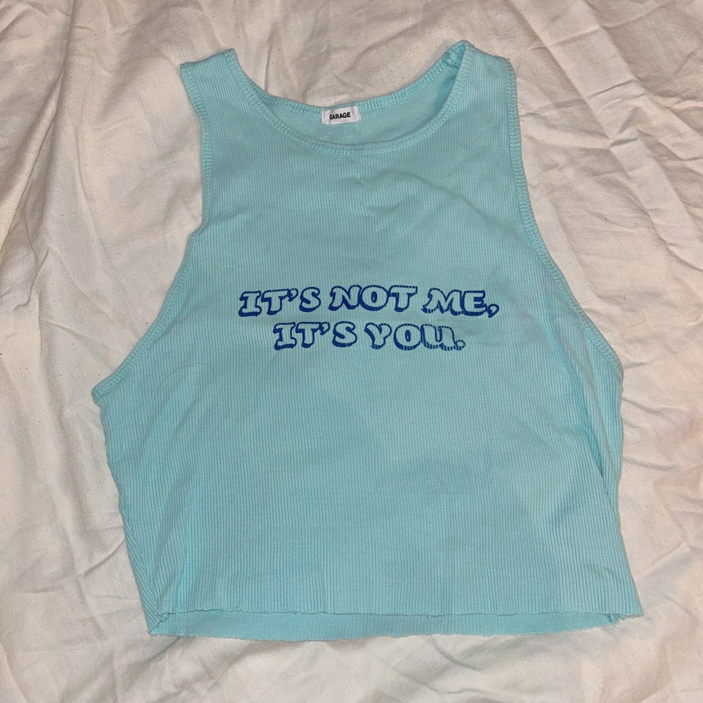Garage tank top